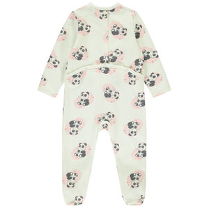 Βελούδινος υπνόσακος με σχέδιο φαντασίας για μωρό κορίτσι 