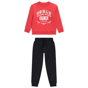 Σετ jogging από φούτερ με φαντεζί σχέδιο για αγόρι 