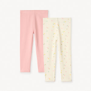 Σετ από 2 σλιπ μονόχρωμο και με σχέδιο για κορίτσι μωρού 