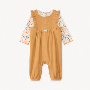 Ensemble 2 pièces motifs léopard pour bébé fille 