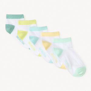 Lot de 5 chaussettes courtes uni pour bébé garçon 