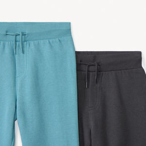 Σετ 2 εναλλάξιμων φόρμων jogging για αγόρι από molleton brossé 