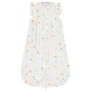 Αμάνικος υπνόσακος TOG 0.5 με σχέδιο φάλαινες για μωρό κορίτσι 