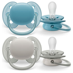 Philips Avent ultra soft Πιπίλα 6-18 μηνών Μπλε-Γκρι  Main Philips Avent ultra soft Πιπίλα 6-18 μηνών Μπλε-Γκρι
