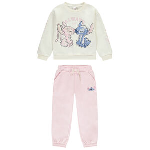 Ensemble jogging + sweat Stitch Disney pour fille 