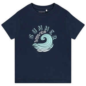 Κοντομάνικο μπλουζάκι με φαντεζί σχέδιο για αγόρι 