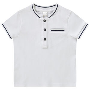 Πόλο κοντομάνικο με γιακά teddy για bebe αγόρι 