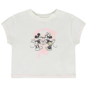T-shirt κοντομάνικο print Minnie Disney κορίτσι 