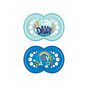 Πιπίλα Ι Love Mummy & Daddy Σιλικόνης 6-16 μηνών  Main Πιπίλα Ι Love Mummy & Daddy Σιλικόνης 6-16 μηνών