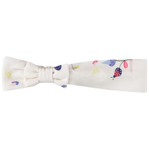 Bandeau avec nœud imprimé fantaisie pour bébé fille  Main Bandeau avec nœud imprimé fantaisie pour bébé fille