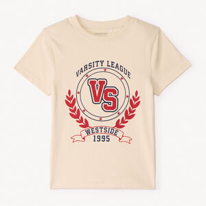 T-shirt manches courtes print fantaisie pour garçon  