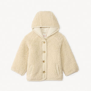 Veste en sherpa effet moutonné pour bébé fille 