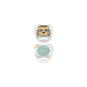 Πιπίλες με σχέδια PreVent 6-18m Girl Animal 