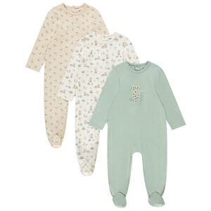 "Σετ από 3 dors-bien λεοπάρ για μωρό με διαφορετικές ανοιχτές ανάλογα με την ηλικία" 