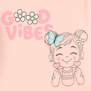 T-shirt με κοντά μανίκια Billie Boo για κορίτσι 