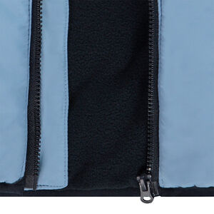 Γιλέττα χωρίς μανίκια με επένδυση και κουκούλα για μωρό αγόρι 