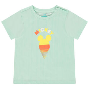 T-shirt κοντομάνικο από βαμβάκι Mickey Disney για μωρό αγόρι 