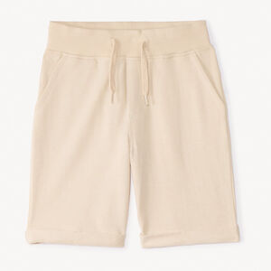 Βερμούδα από πλεκτό μονόχρωμο για αγόρι 