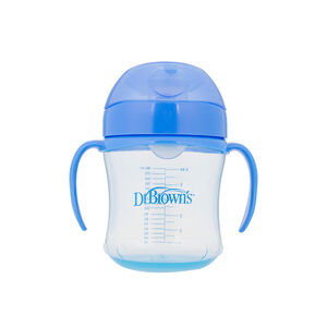 Κύπελλο 180 ml μαλακό στόμιο με καπάκι και λαβές - Διατίθεται σε 4 χαρούμενα χρώματα 