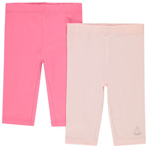 Σετ από 2 κολάν μονόχρωμα με εκτύπωση λογότυπου 