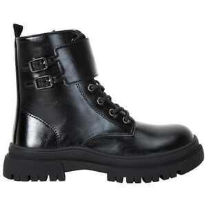 Μπότες στυλ ράντζερ με αγκράφες και κορδόνια για κορίτσι 