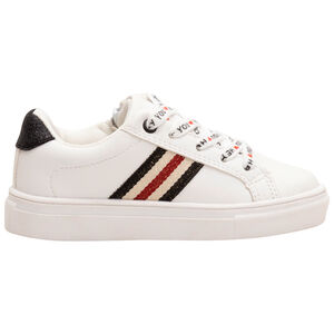 Αθλητικά παπούτσια με εμπριμέ κορδόνια και ιριδίζουσες λωρίδες στα πλάγια, από 28 έως 35 