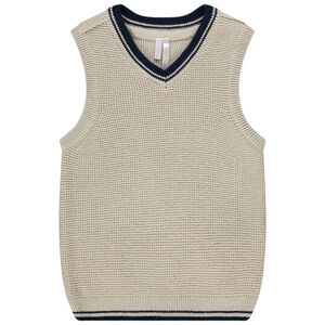 Pull sans manches en tricot pour bébé garçon 