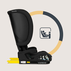 Κάθισμα Αυτοκινήτου Orin i-Size isofix 100-150 cm Black Carbon Lionelo  