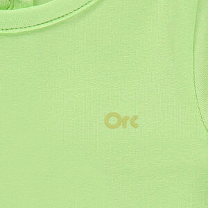 Κοντομάνικο μονόχρωμο κορμάκι από ζέρσεϊ 