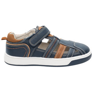 Σανδάλια με εφέ δέρματος για αγόρι με σκρατς 