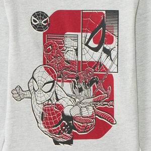 T-shirt à manches longues pour garçon avec imprimé Spider-Man Marvel 