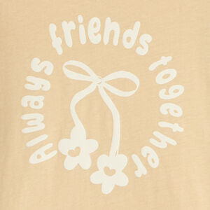 T-shirt à manches longues avec imprimé fantaisie pour bébé fille 
