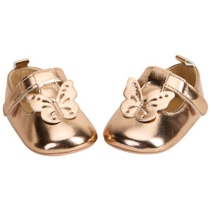 Μπαμπάς χρυσές με σχέδιο πεταλούδα για κορίτσι 