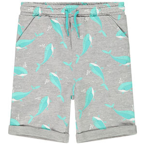 Bermuda imprimé baleines pour bébé garçon Main Bermuda imprimé baleines pour bébé garçon