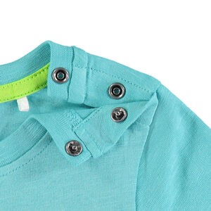 T-shirt κοντομάνικο σχέδιο ανανάς και skate 