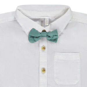 Σετ 2 τμχ. με φιόγκο για bebe αγόρι 