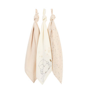 Σετ 3 βαμβακερών γάζων "Συμμορία Ονειροπόλων 