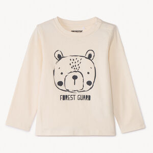 Μακρυμάνικο μπλουζάκι jersey με σχέδιο άγρια ζώα για bebe αγόρι 