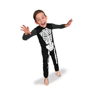 Κοστούμι Σκελετού για Παιδιά 5-6 Ετών 