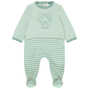Dors-bien en jersey print tigre pour bébé garçon 