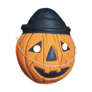 Μάσκα κολοκύθας για αποκριάτικη στολή με ελαστικό τυχαίο μοντέλο 