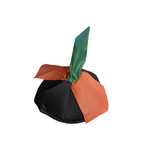 Στολή κολοκύθας για παιδί 3-4 ετών με καπέλο και δαντελωτό γιακά 