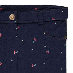 Jegging fleece με φαντεζί σχέδιο για bebe κορίτσι 