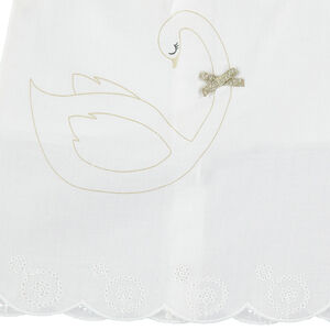 Σύνολο τούλι και κολάν με σχέδιο κύκνους 