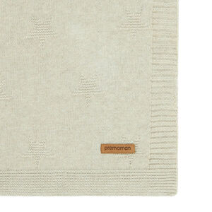 Καλύμμα πλέξης με σχέδιο αστέρια - 80 x 110 εκ. 