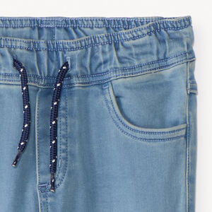 Τζιν jogger με εφέ ξεθωριασμένο για αγόρι 