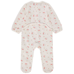 Σετ από 2 φορμάκια βελουτέ Minnie Disney για bebe κορίτσι 