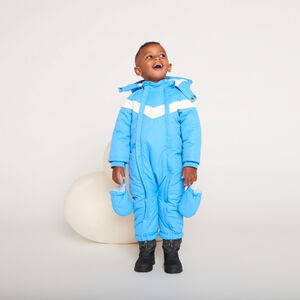 Combi-pilote de ski pour bébé garçon avec finitions différentes selon l'âge 