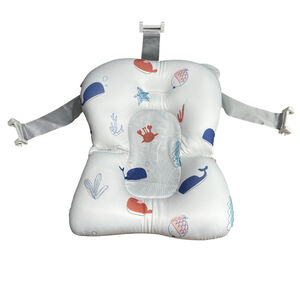 Μαξιλάρι Μπάνιου Άσπρο Με Φάλαινα 