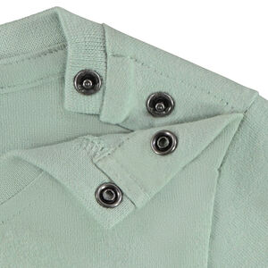 T-shirt μακρυμάνικο με εφέ color block για μωρό αγόρι 